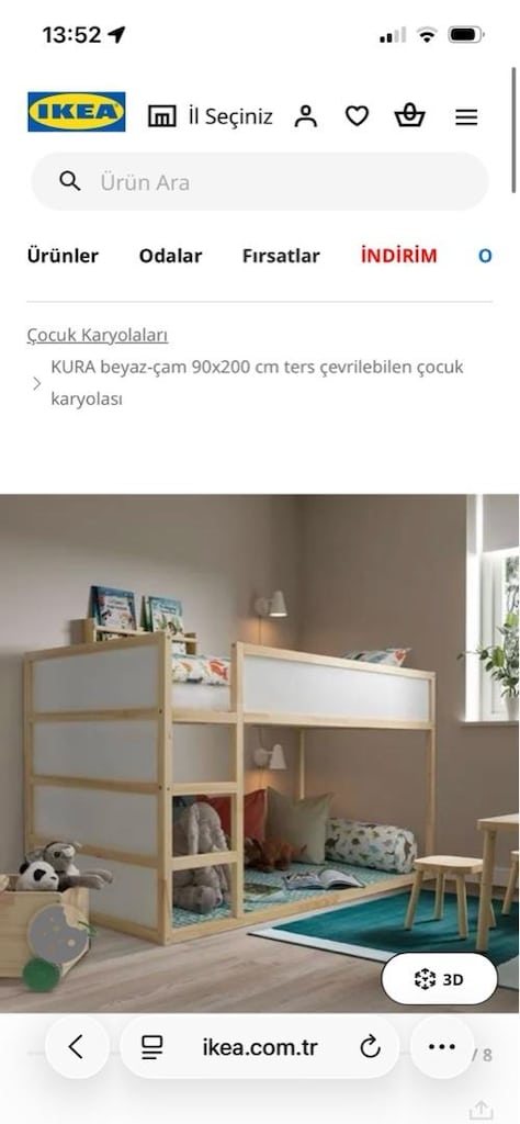 IKEA KURA KARYOLA - 2