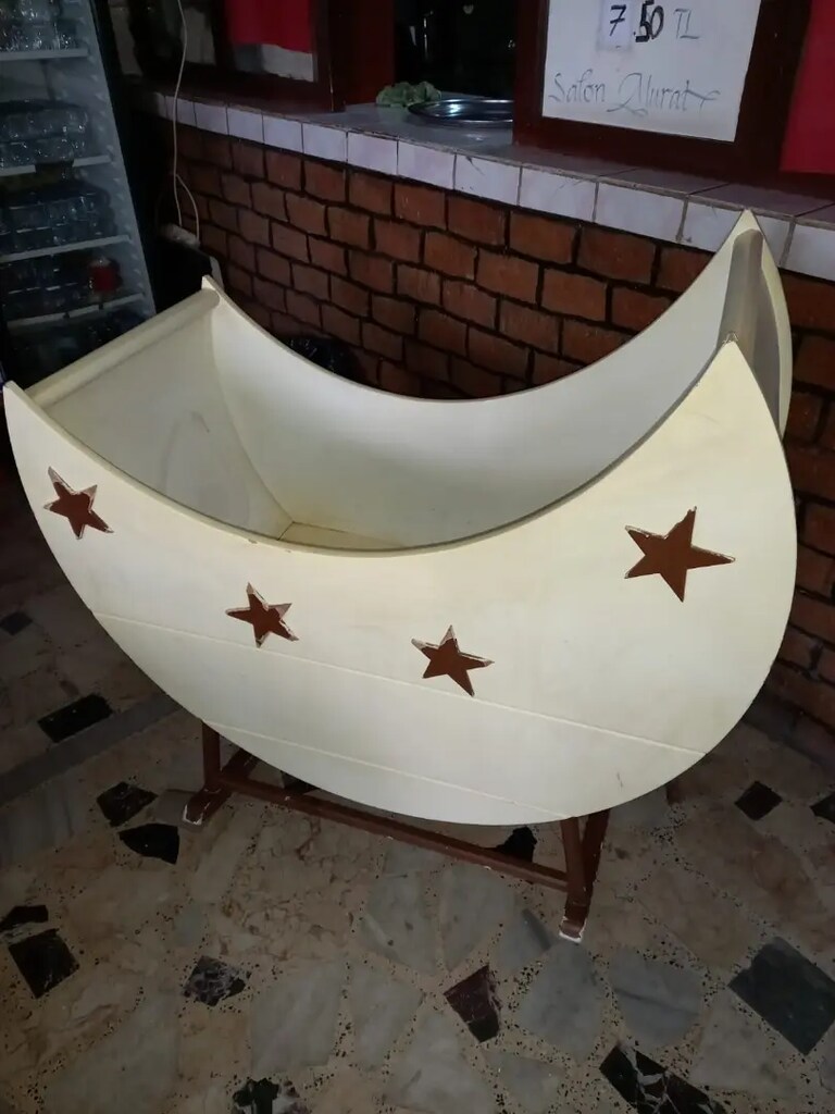AHŞAP SALLANAN BEBEK BEŞİĞİ - 7