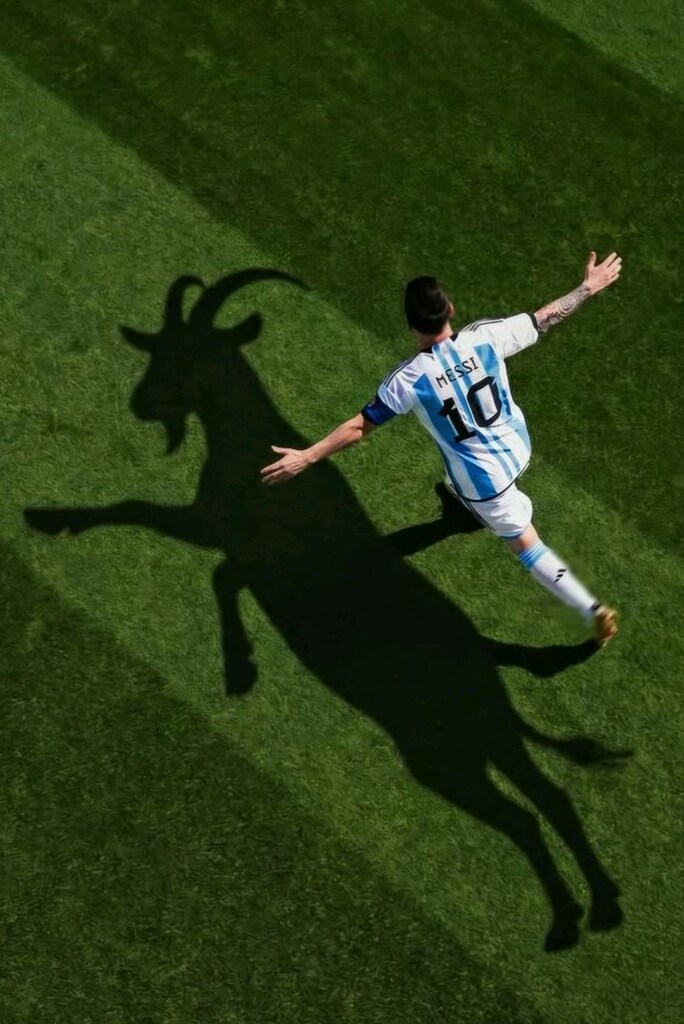 Çerçeveli Arjantin Lionel Messi Forması - 7