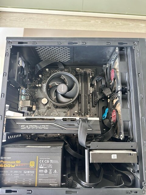 Amd sistem RX580 RYZEN 5 5600X