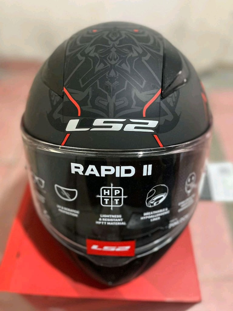 LS2 Rapid Motosiklet Kask sıfır Etiketli hiç kullanılmadı