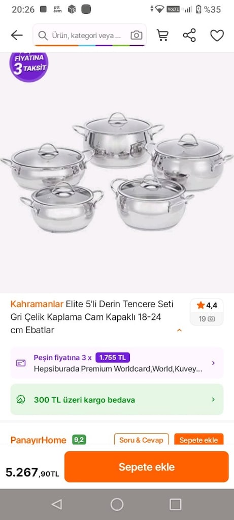 Tencere seti - 11