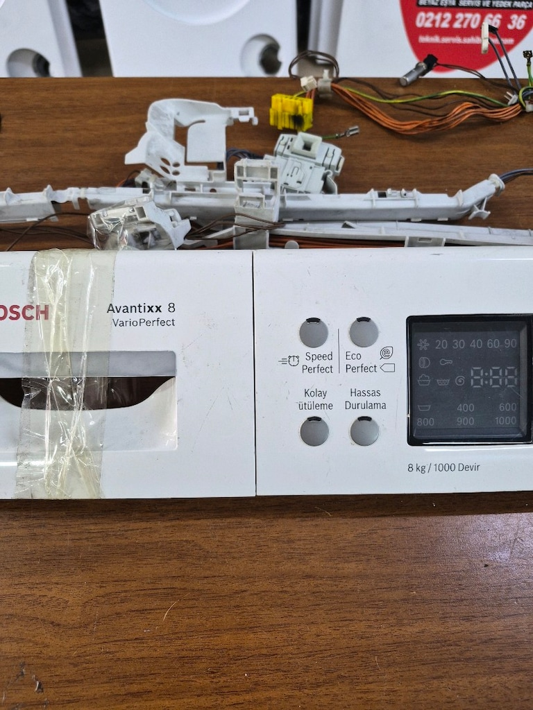 WAQ20480TR BOSCH ANAKART AVANTİXX Varioperfect 8KG/1000 - 6