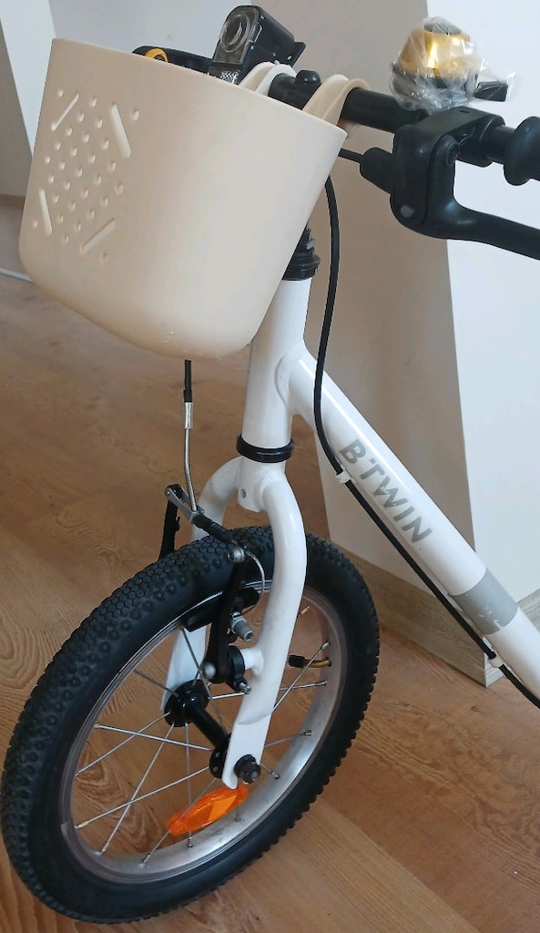 BTWIN Discover 100 14 İnç Jant 3-5 Yaş Beyaz Çocuk Bisikleti - 10