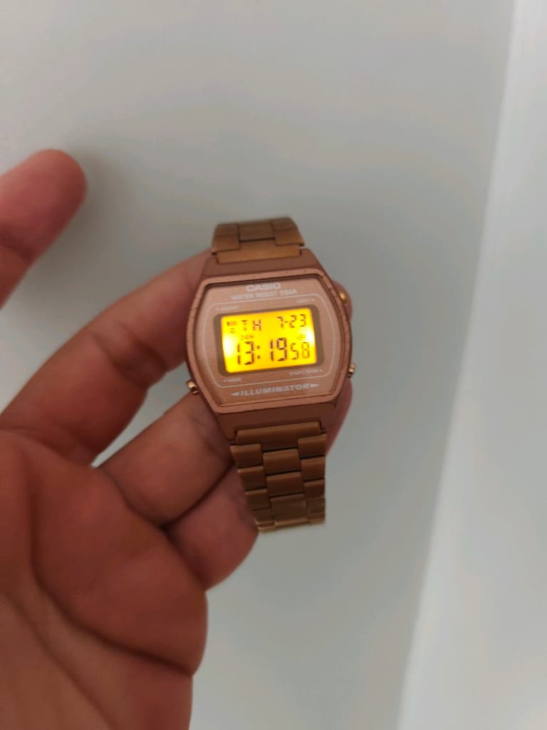 Orjinal Casio RoseGold Kadın Saat - 16