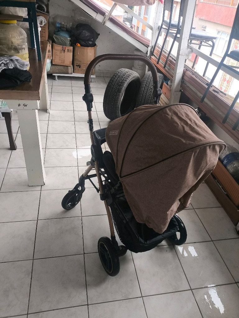 lux çift yönlü Bebek Arabası - 12