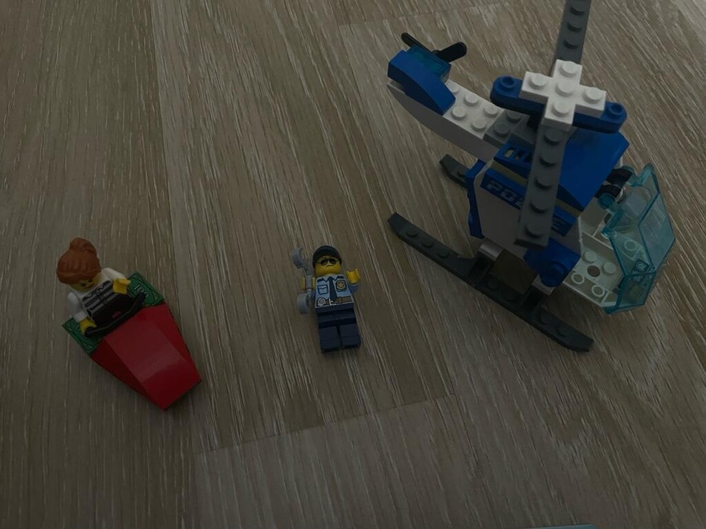Lego city polis helikopteri - 2