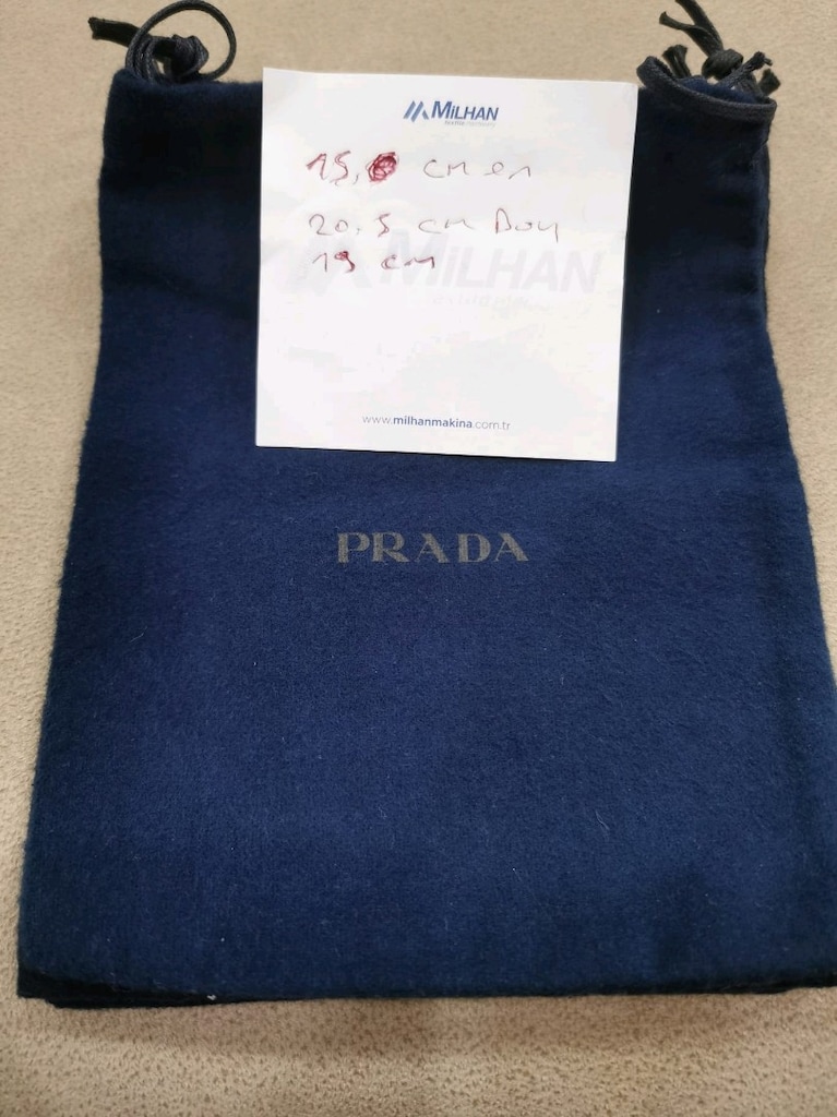 PRADA HEDİYELİK BEZ TORBA - 6