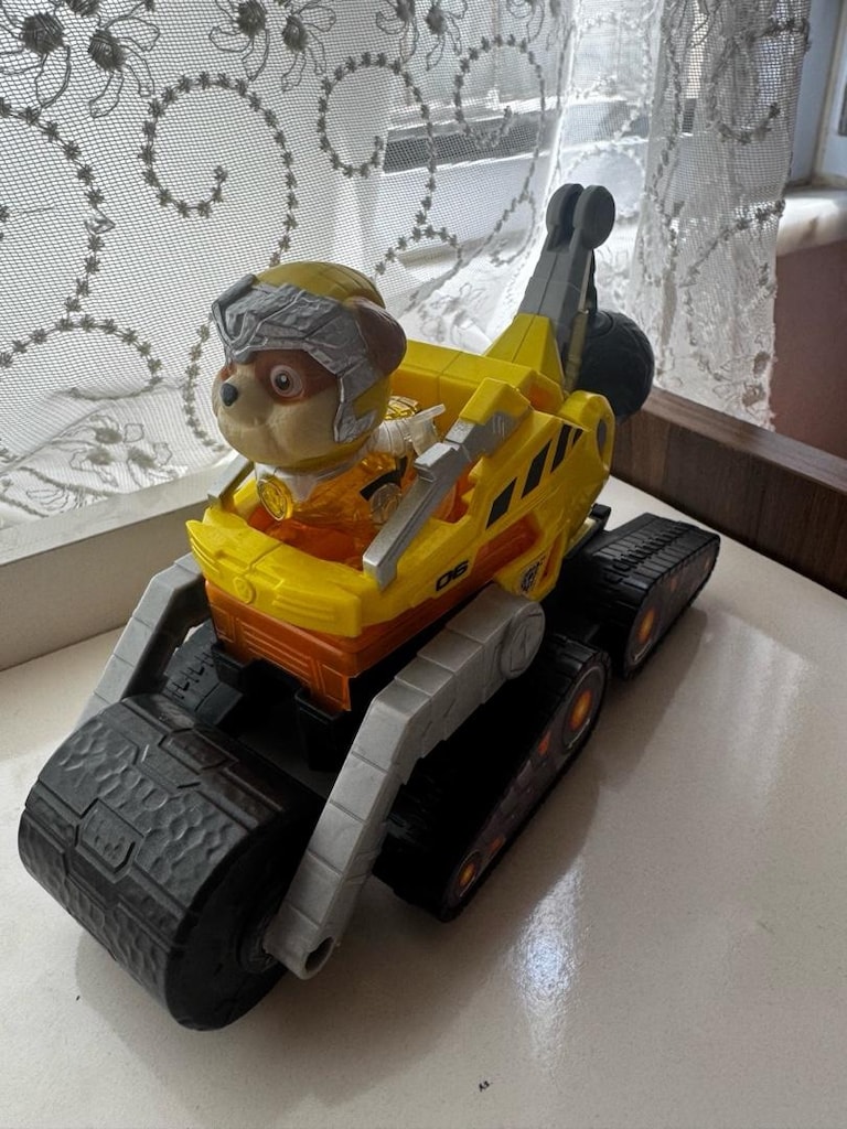 Paw Patrol sesli ışıklı Rubble - 2