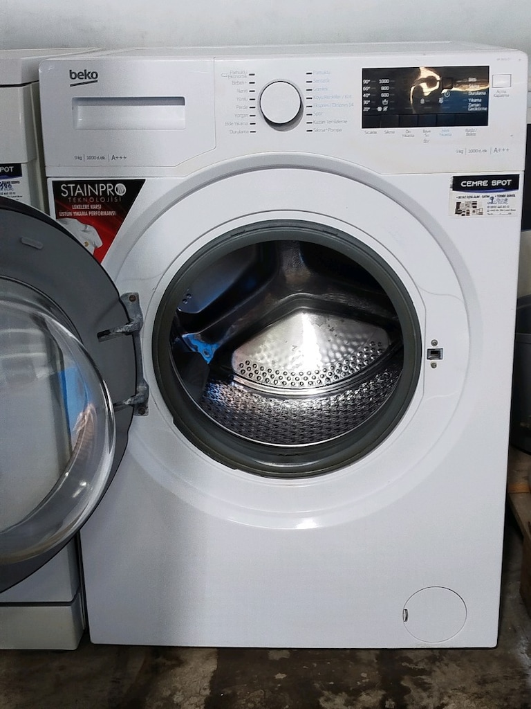 BEKO 9 KG ÇAMAŞIR MAKİNESİ İZMİR İÇİ 3 AY GARANTİMİZ VARDIR - 3