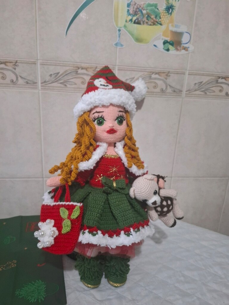 Noel Kiz Amigurumi - 6