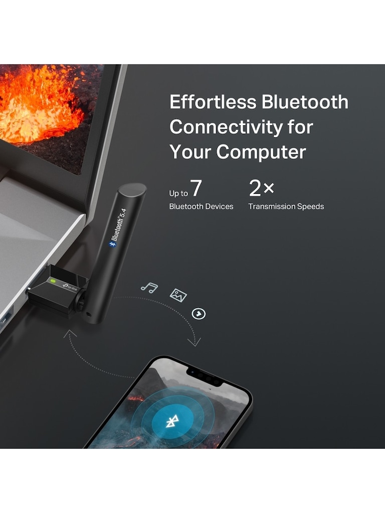 TP-Link UB500 Plus Bluetooth 5.4 Ayarlanabilir Anten USB Adaptör - 5