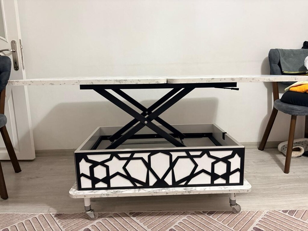 Açılır Kapanır Yemek Masası/Sehpa - 8
