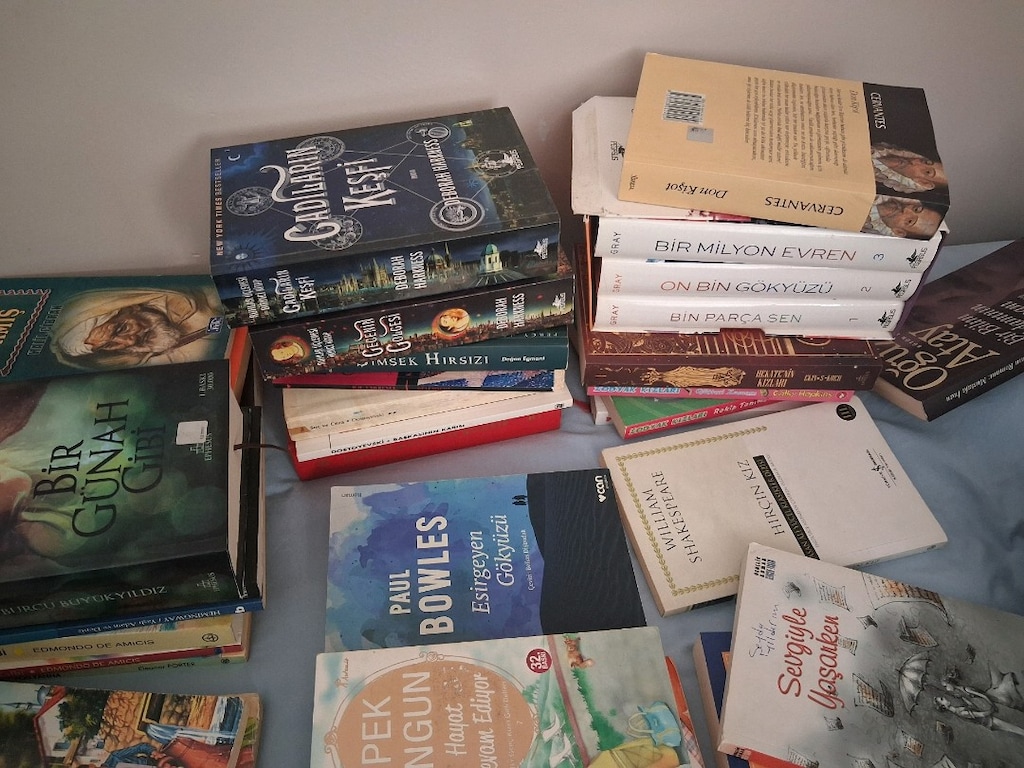 kitap.her türlü kitap.ince kalın.yerli yabancı. - 2