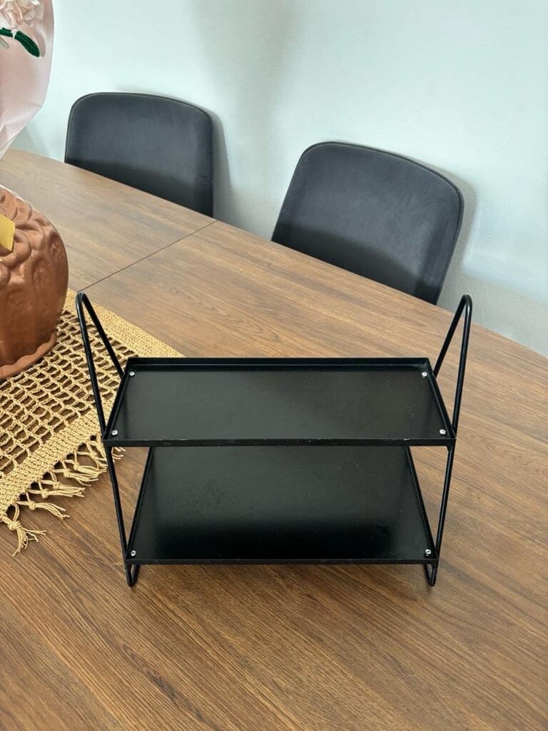 2 katlı metal organizer dikdörtgen - 3