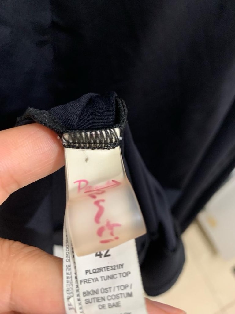 Penti freya 42-44 siyah Tunik Bikini Üst - 4
