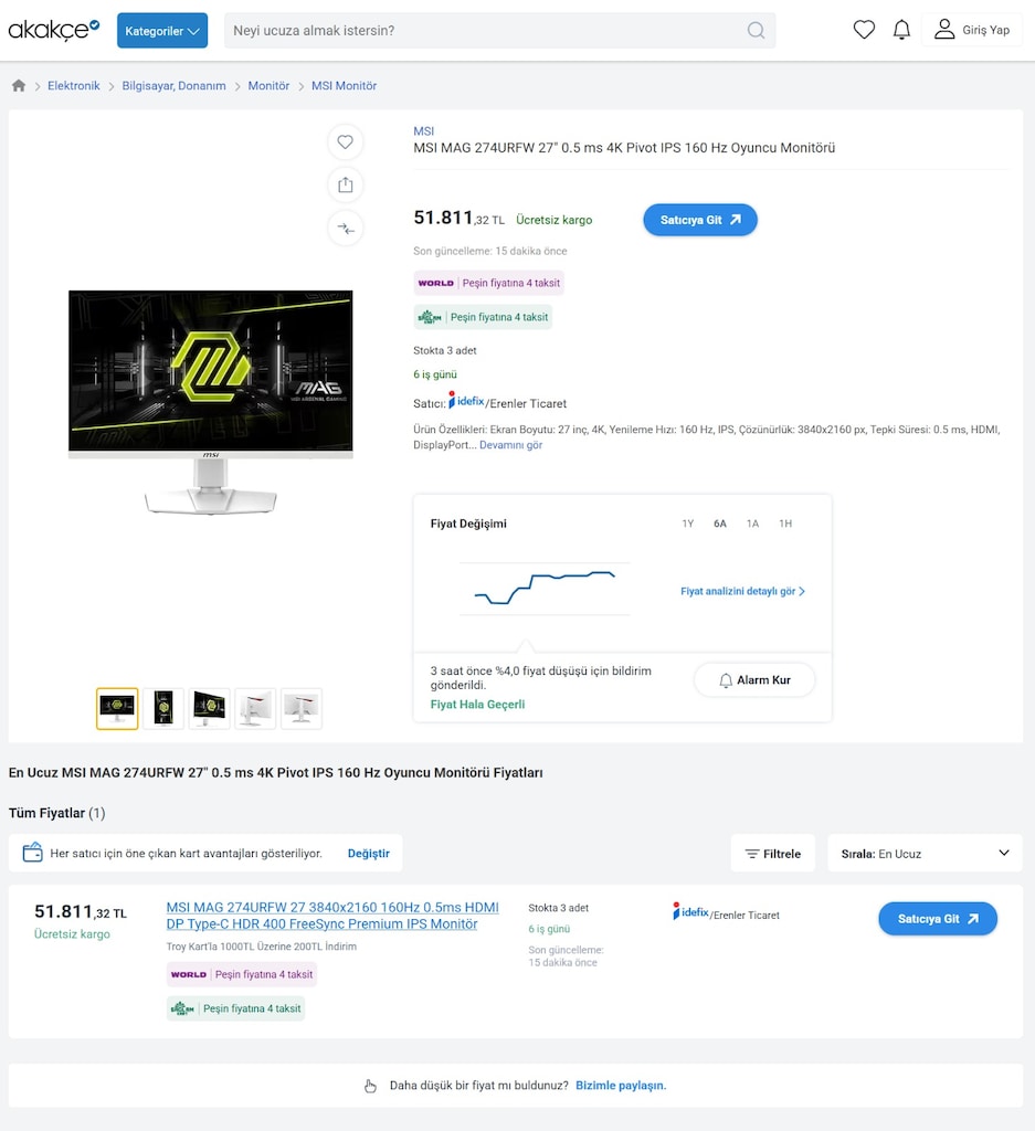4K VE 2K MONİTÖR STANDIYLA BİRLİKTE - 4