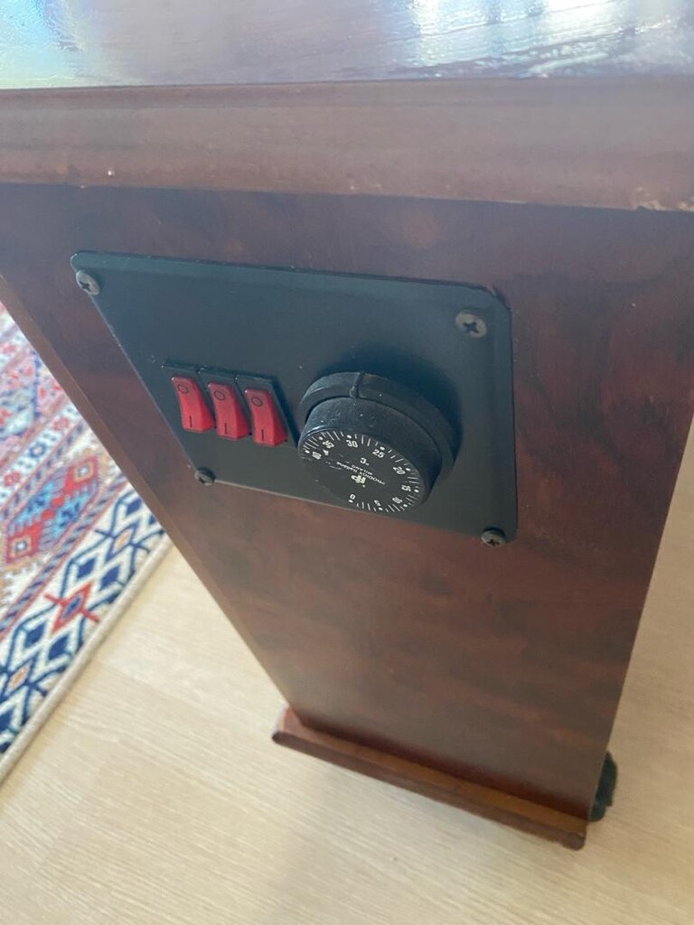 Elektrikli antika ahşap ısıtıcı - 3