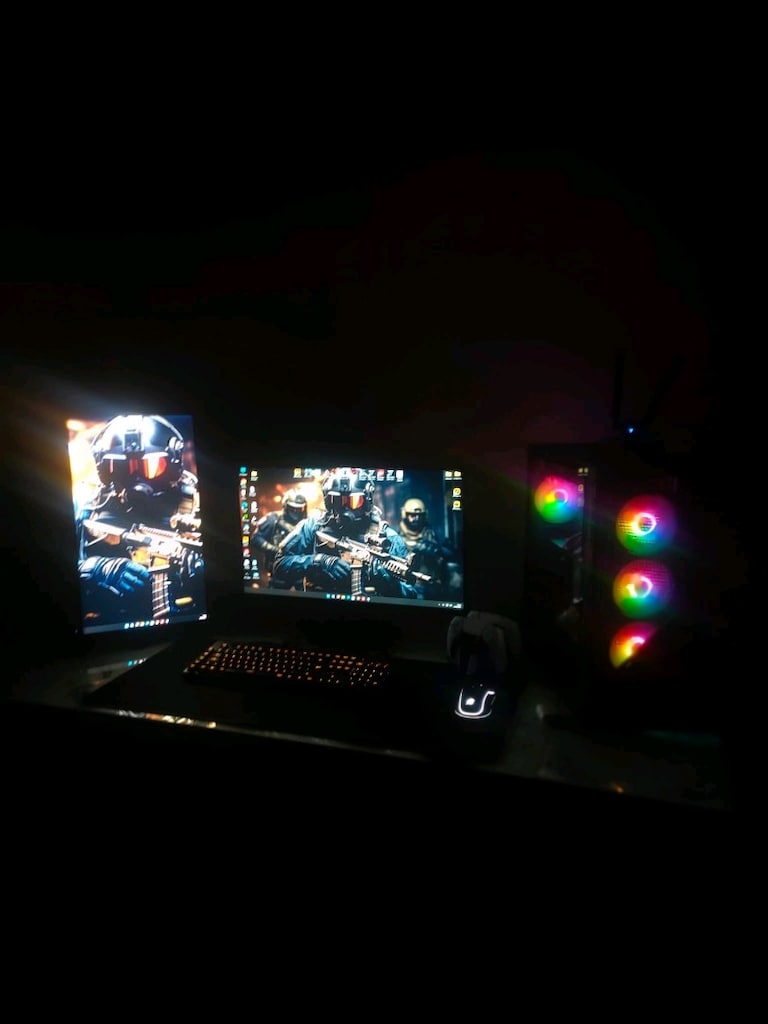 RTX 5070 & Intel Ultra 5 Canavar Sistem direksiyonseti,klavye,mause - 4