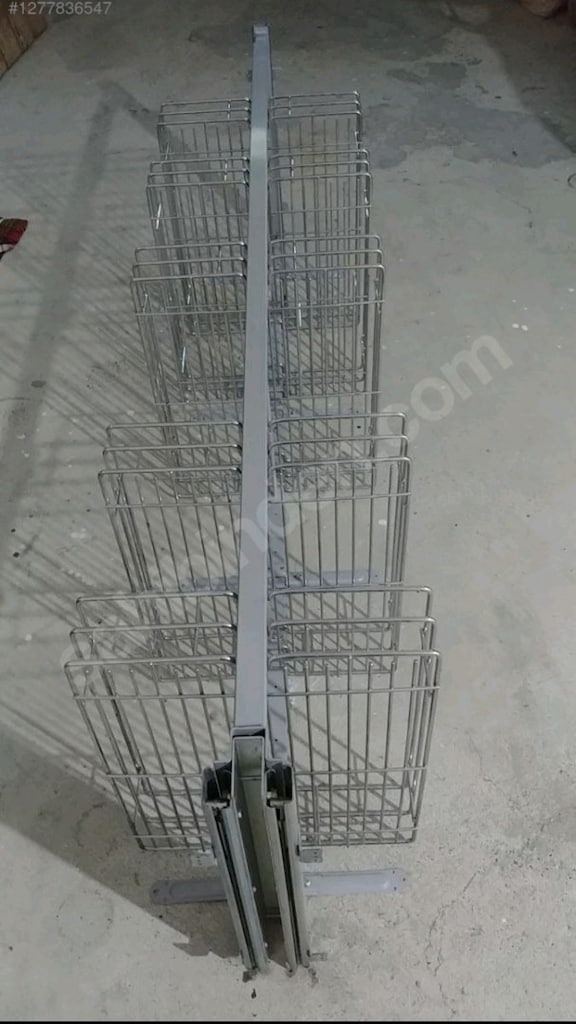 MUTFAK RAFI ÇELİK SÜRGÜLÜ 5 BÖLMELİ 9800TL - 2