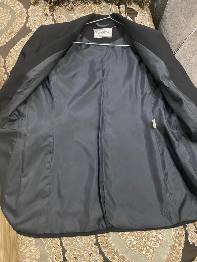 36 beden siyah yeni blazer ceket - 2