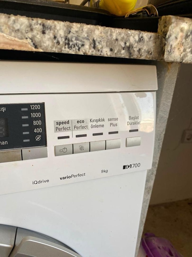 SIEMENS 9 KG ÇAMAŞIR MAKİNASI SORUNSUZ - 3