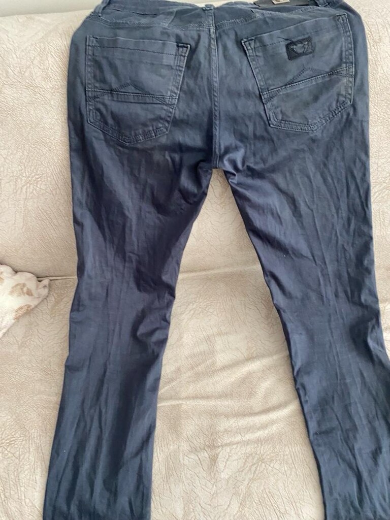 LCW marka kumaş kot görünümlü pantolon - 3
