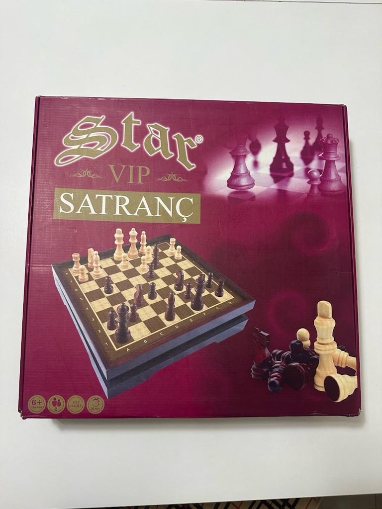 star vip sedef satranç seti - 3