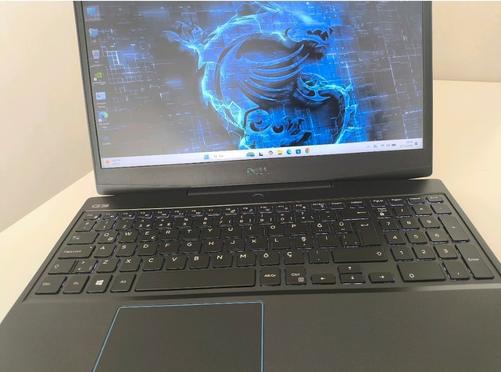 i5 10. Nesil Dell 16 GB RAM tam bir oyun canavarı laptop - 5