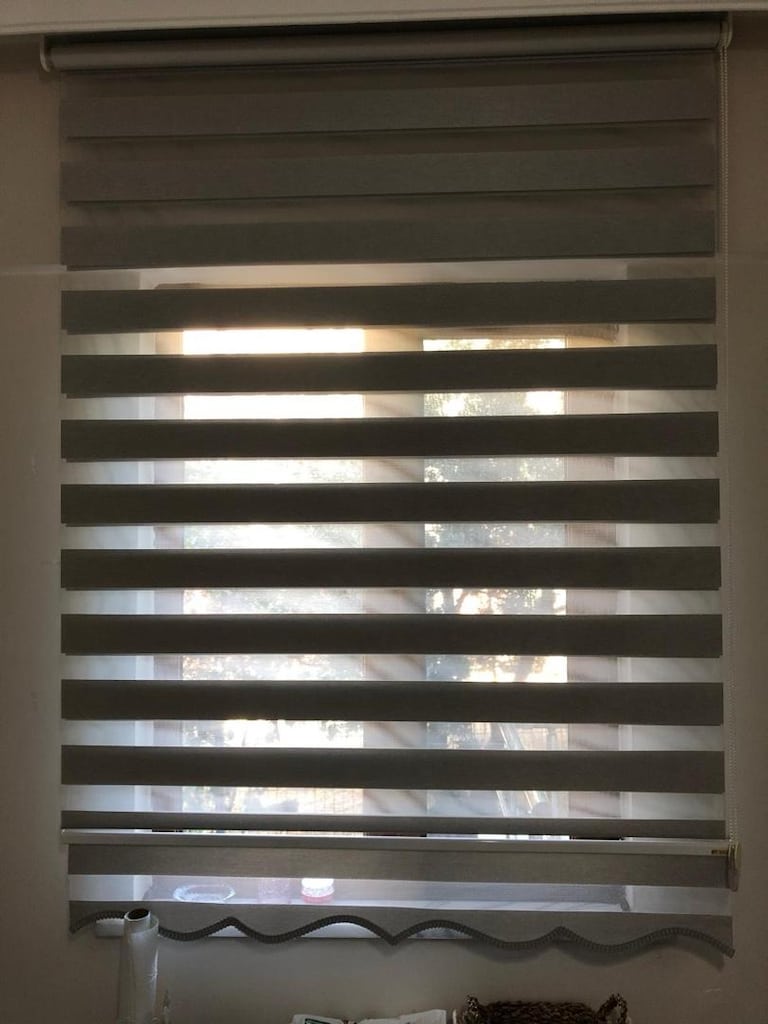 Zebra stor perde