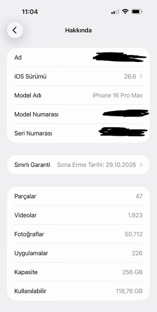 iPhone 16 Pro Max Çöl Titanyumu 256 gb - 9