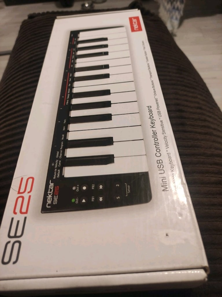 Nektar SE25 Mini MIDI Klavye Kutulu, Belgeli, Az Kullanıldı - 2