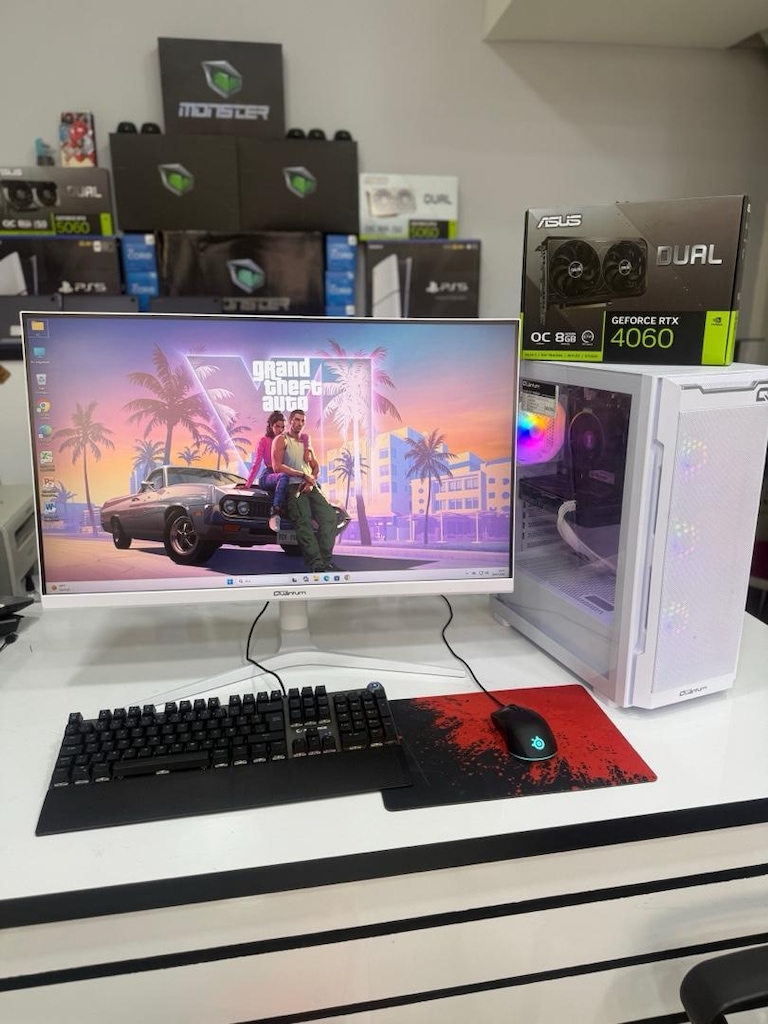 20 AY GARANTİLİ GAMİNG MASAÜSTÜ BİLGİSAYAR AMD RYZEN 5 ~ ASUS RTX 4060 - 4