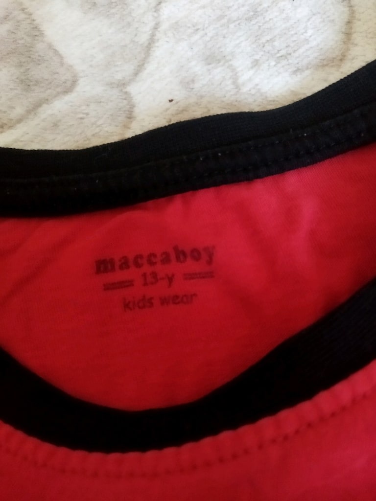 13 yas maccaboy marka kısa kollu ölçüleri görselde mevcut - 2