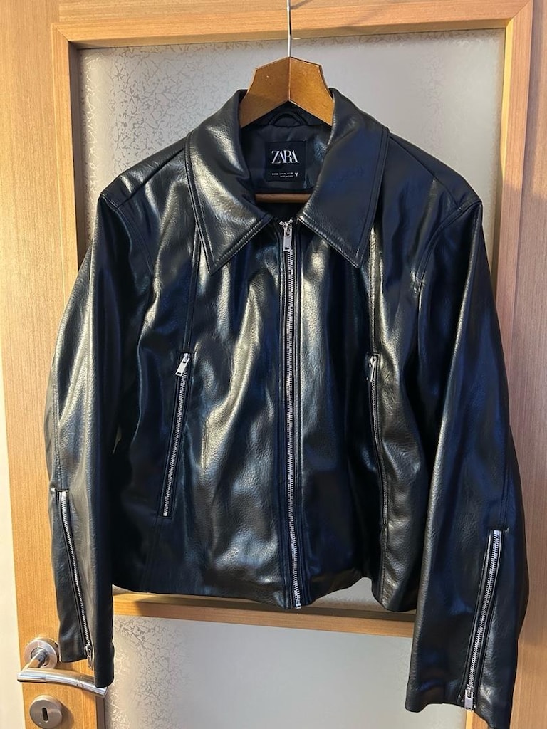 ZARA SUNİ DERİ CEKET RETRO SERİSİ - 3