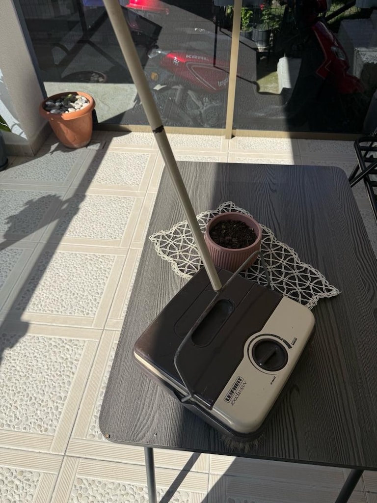 süpürge eski antika gırgır halı süpürgesi - 3