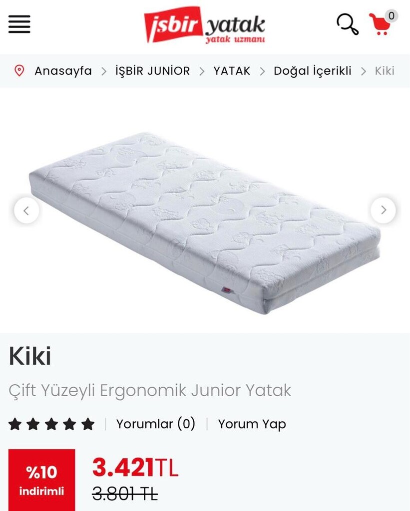 Montessori bebek ve çocuk karyolası - 7