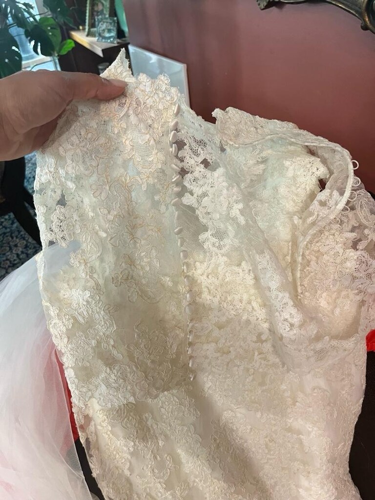 Pronovias Dantel Gelinlik - 5