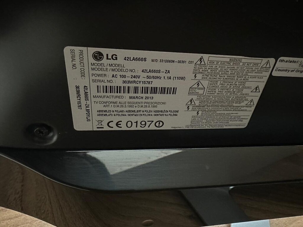 İÇ EKRAN KIRIK! LG 42LA660S 109 EKRAN LED TV - 2