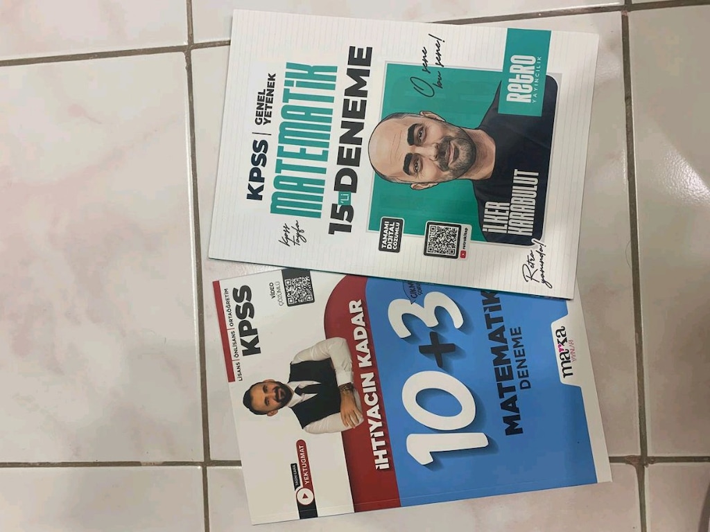 KPSS Matematik Deneme Seti (2 Kitap Bir Arada) - İlker Karabulut & Yek - 4