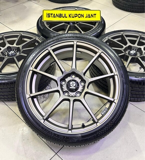 1AYLIK 5x112 SIFIR ! SPARCO BRONZ JANT LASTİK 215/40/18 225/40/18 2025