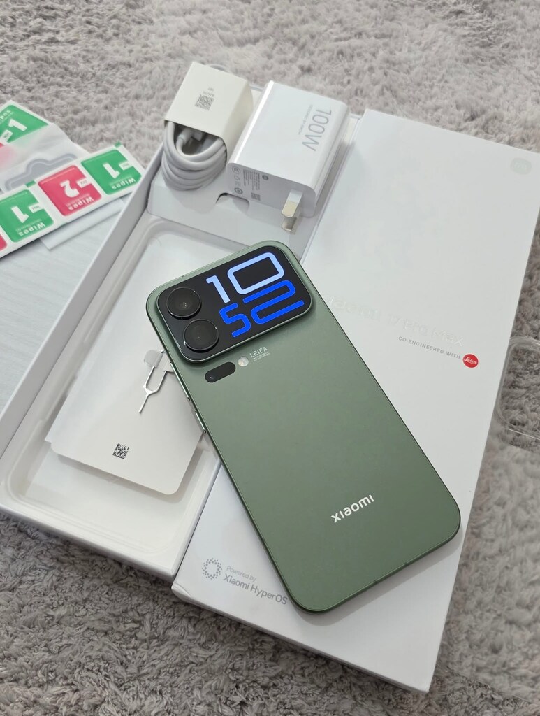 Xiaomi 17 Pro Max Sıfır Kapalı Kutu 16/512 TÜRKÇE DİL Çift Ekranlı - 6