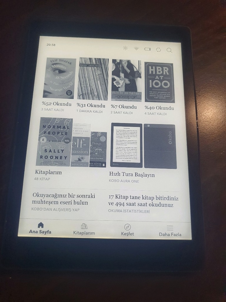 Kobo Aura H2O 6.8 Edition 2 E-Kitap Okuyucu - 6