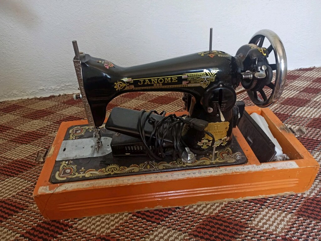 antika dikiş makinası - 4