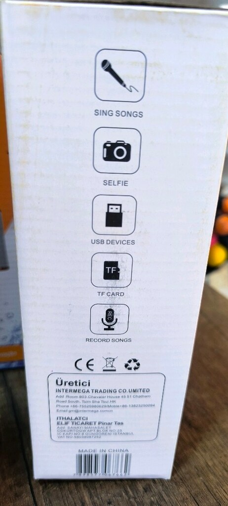 Bluetooth lu karaoke mikrofon - 3