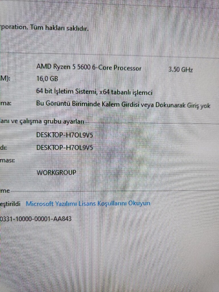 GAMİNG RYZEN 5 & 5600 & 2 YIL GARANTİLİ PROFESYONEL OYUNCU BİLGİSAYARI - 3