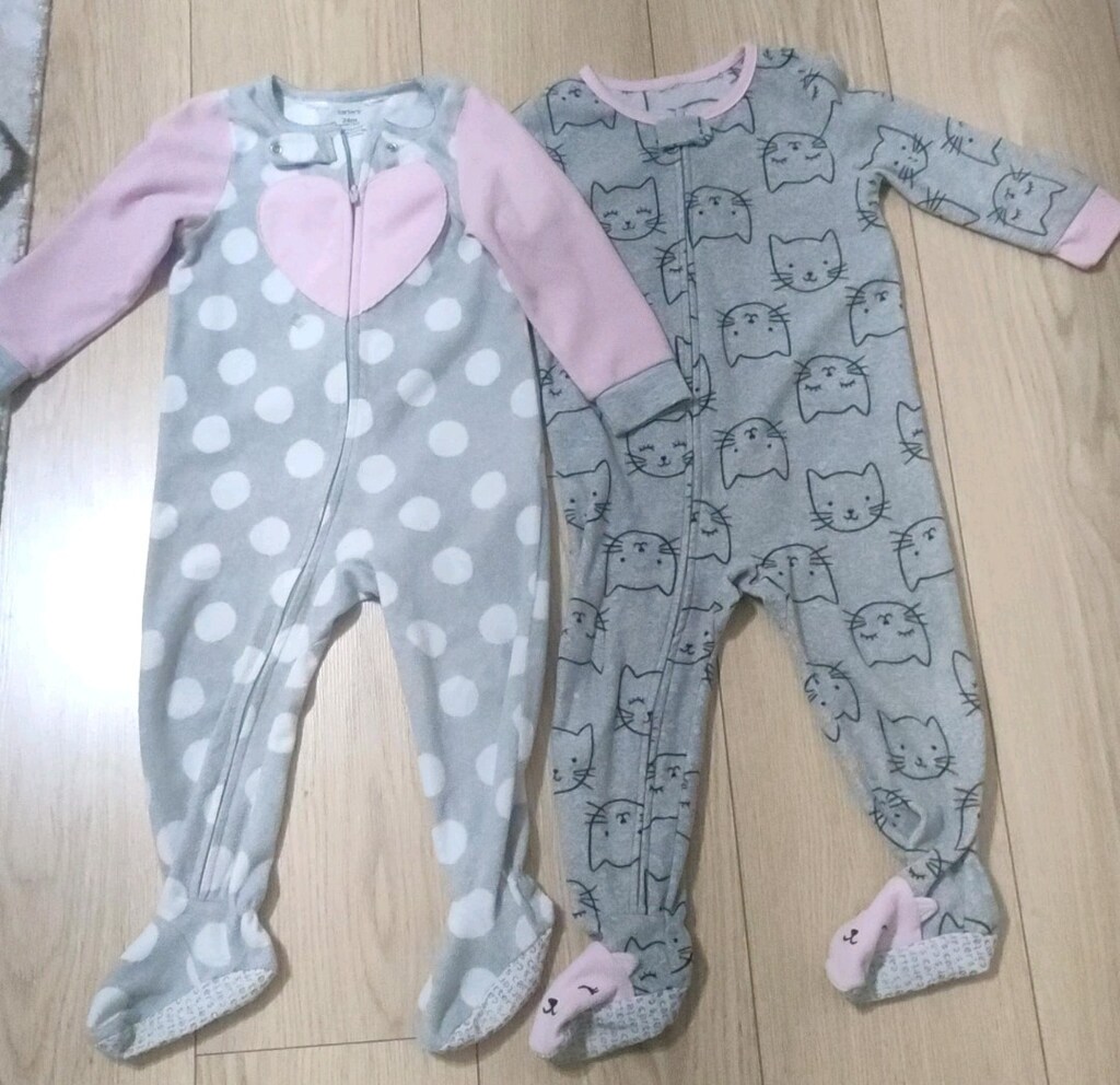 Carter's 2 adet 24m Polar Kaydırmaz taban Uyku tulumu