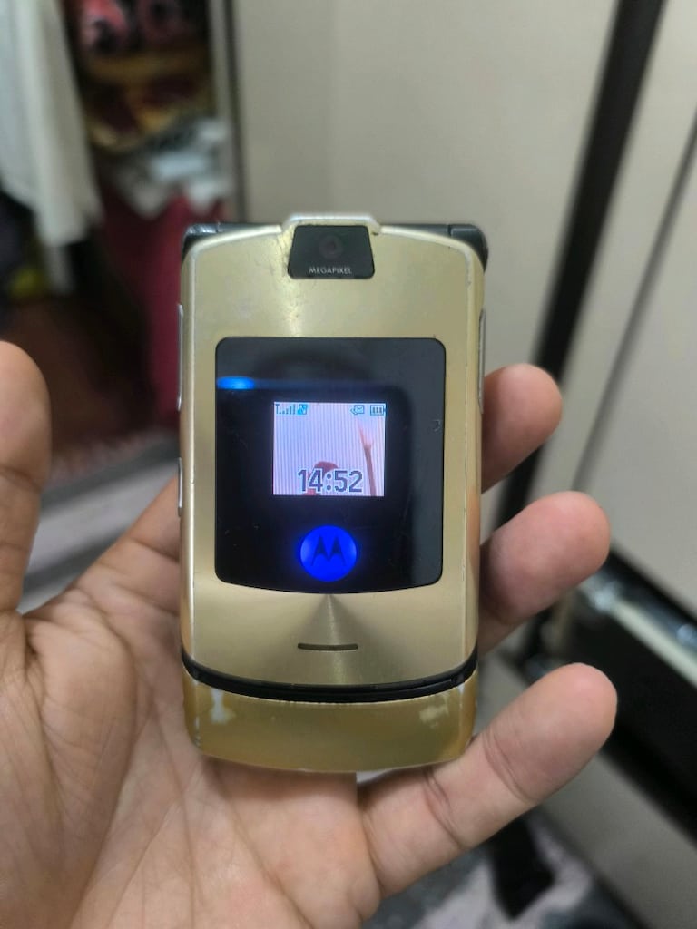 orj Motorola V3i dolce Gabbana özel seri çift ekranlı kapaklı kayıtlı - 5
