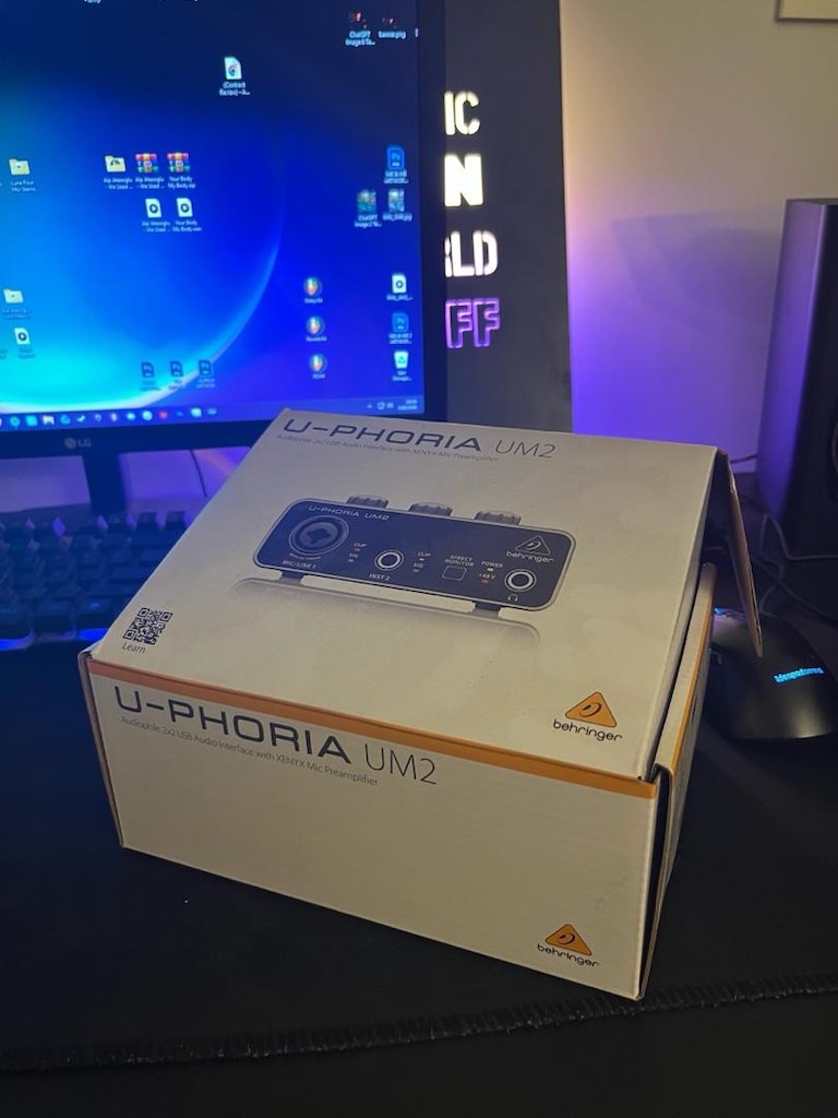 Behringer Uphoria UM2 SORUNSUZ TERTEMİZ 0 GİBİ! - 4