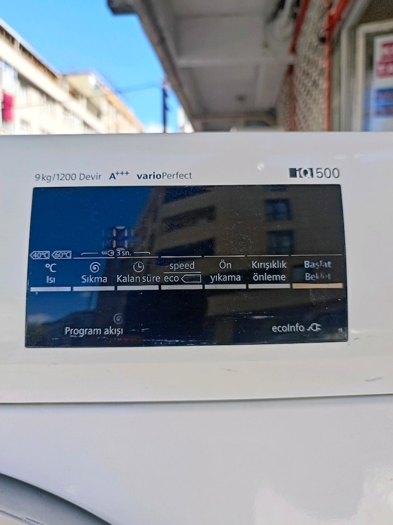 Siemens Çamaşır Makinesi 9 kg nakliye garanti var - 5